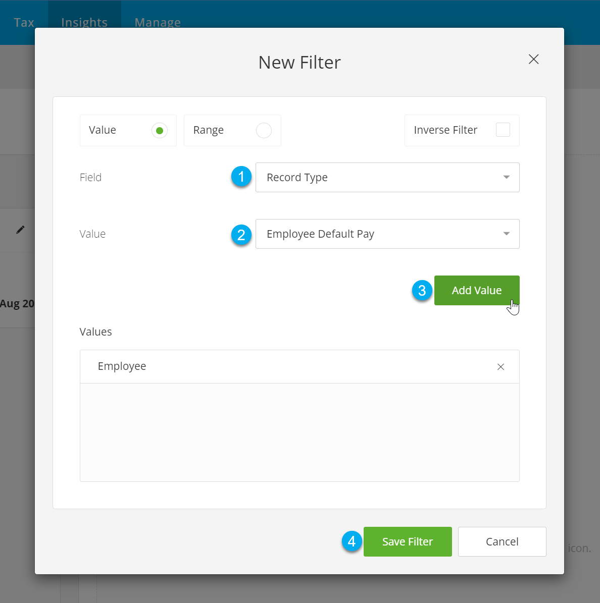Audit Report - Record Type Filter.png